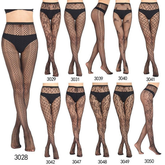 Nightweaver - The Nevermore Gothic Socks Stockings Jacquard Net Pants Fishnet Stockings Bottoming Pantyhose – Unique Gothic Fashion for Women by Nevermore Lifestyle & Tech | 3001style