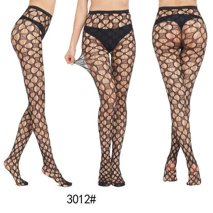 Nightweaver - The Nevermore Gothic Socks Stockings Jacquard Net Pants Fishnet Stockings Bottoming Pantyhose – Unique Gothic Fashion for Women by Nevermore Lifestyle & Tech | 3001style