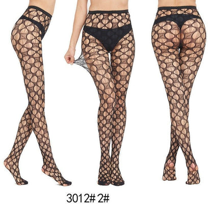 Nightweaver - The Nevermore Gothic Socks Stockings Jacquard Net Pants Fishnet Stockings Bottoming Pantyhose – Unique Gothic Fashion for Women by Nevermore Lifestyle & Tech | 3001style