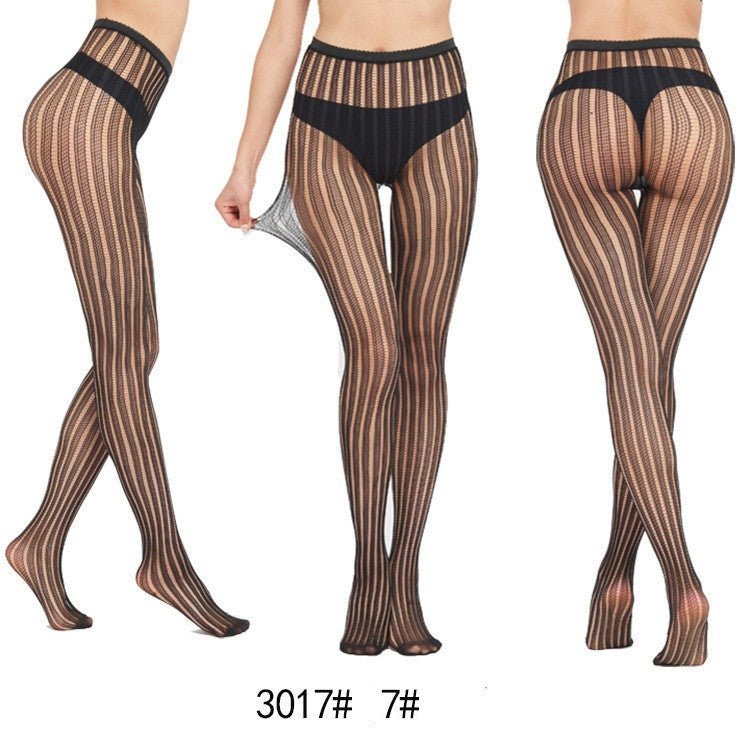 Nightweaver - The Nevermore Gothic Socks Stockings Jacquard Net Pants Fishnet Stockings Bottoming Pantyhose – Unique Gothic Fashion for Women by Nevermore Lifestyle & Tech | 3017style
