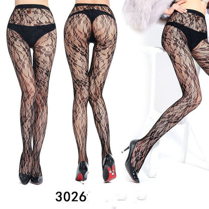 Nightweaver - The Nevermore Gothic Socks Stockings Jacquard Net Pants Fishnet Stockings Bottoming Pantyhose – Unique Gothic Fashion for Women by Nevermore Lifestyle & Tech | 3026style