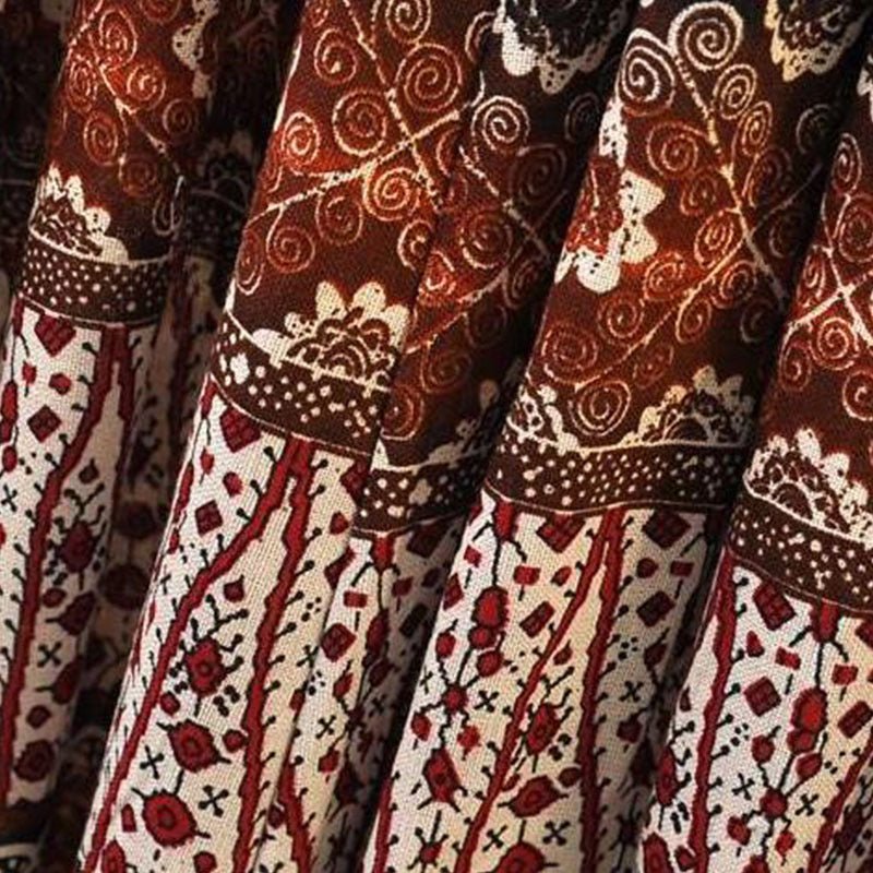 Nimlia Searider - Fabric Dress or Skirt by The Nevermore – Unique Boho Dresses by Nevermore Lifestyle & Tech | One size Orange