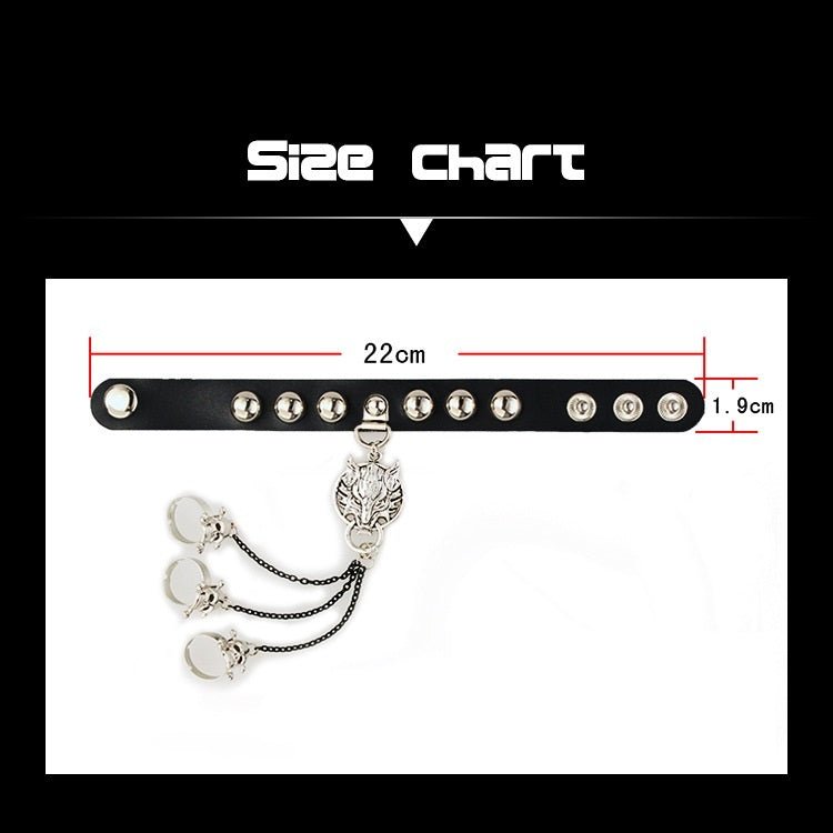 Nocturne Hollow – Gothic Leather Bracelet by The Nevermore – Unique Accessories by Nevermore Lifestyle & Tech | Picture Style