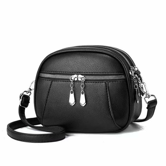 Nocturne Orbit – Multi - Zip Crossbody Bag by The Nevermore – Unique Bags by Nevermore Lifestyle & Tech | Black
