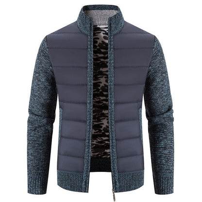 Nocturne Shield – Padded Knit Jacket by The Nevermore – Unique Jackets by Nevermore Lifestyle & Tech | 2XL Black
