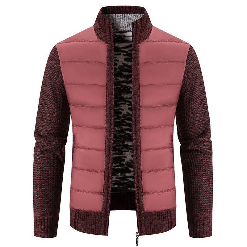 Nocturne Shield – Padded Knit Jacket by The Nevermore – Unique Jackets by Nevermore Lifestyle & Tech | 2XL Black