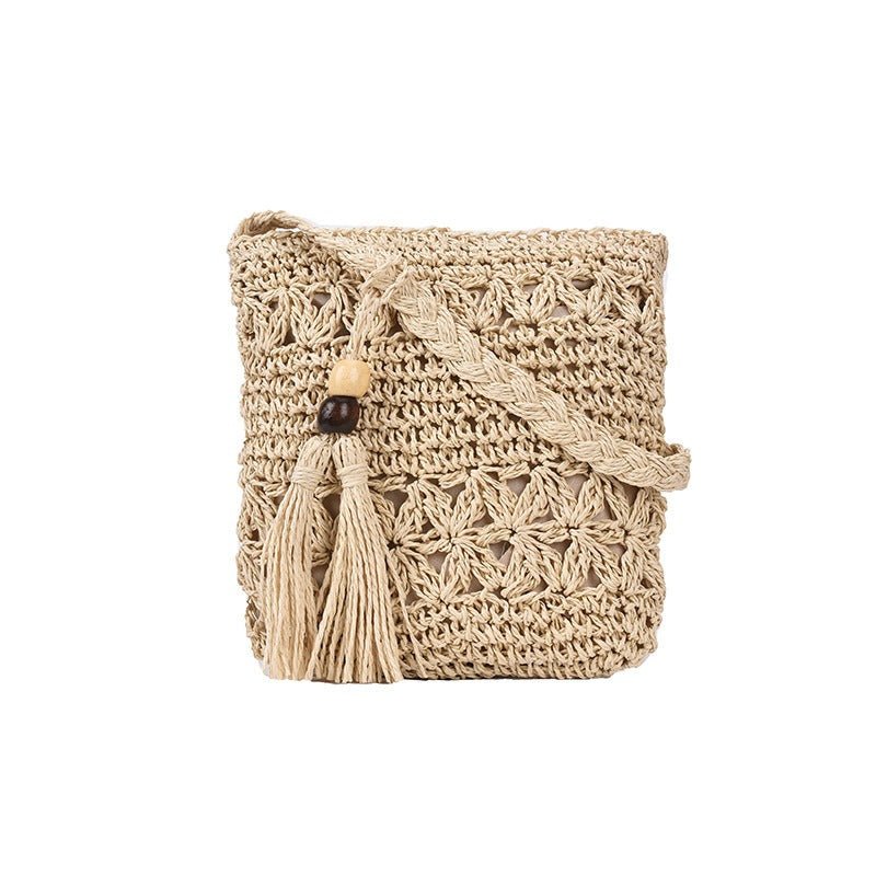 Nomad's Dream - Small Woven Bag by The Nevermore – Unique Boho Style by Nevermore Lifestyle & Tech | Square White