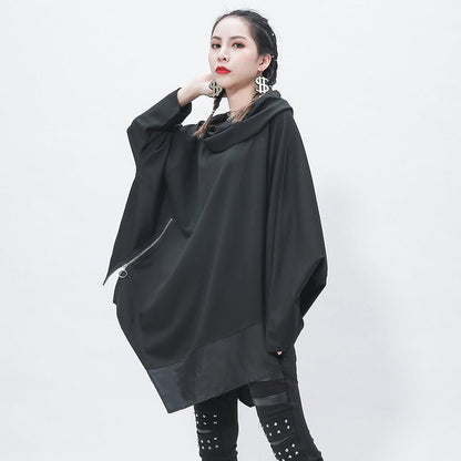 Nova Grace - Casual Bat Sleeve Sweater by The Nevermore – Unique Sweaters by Nevermore Lifestyle & Tech | One Size Black
