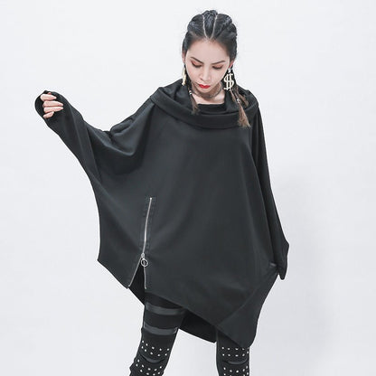 Nova Grace - Casual Bat Sleeve Sweater by The Nevermore – Unique Sweaters by Nevermore Lifestyle & Tech | One Size Black