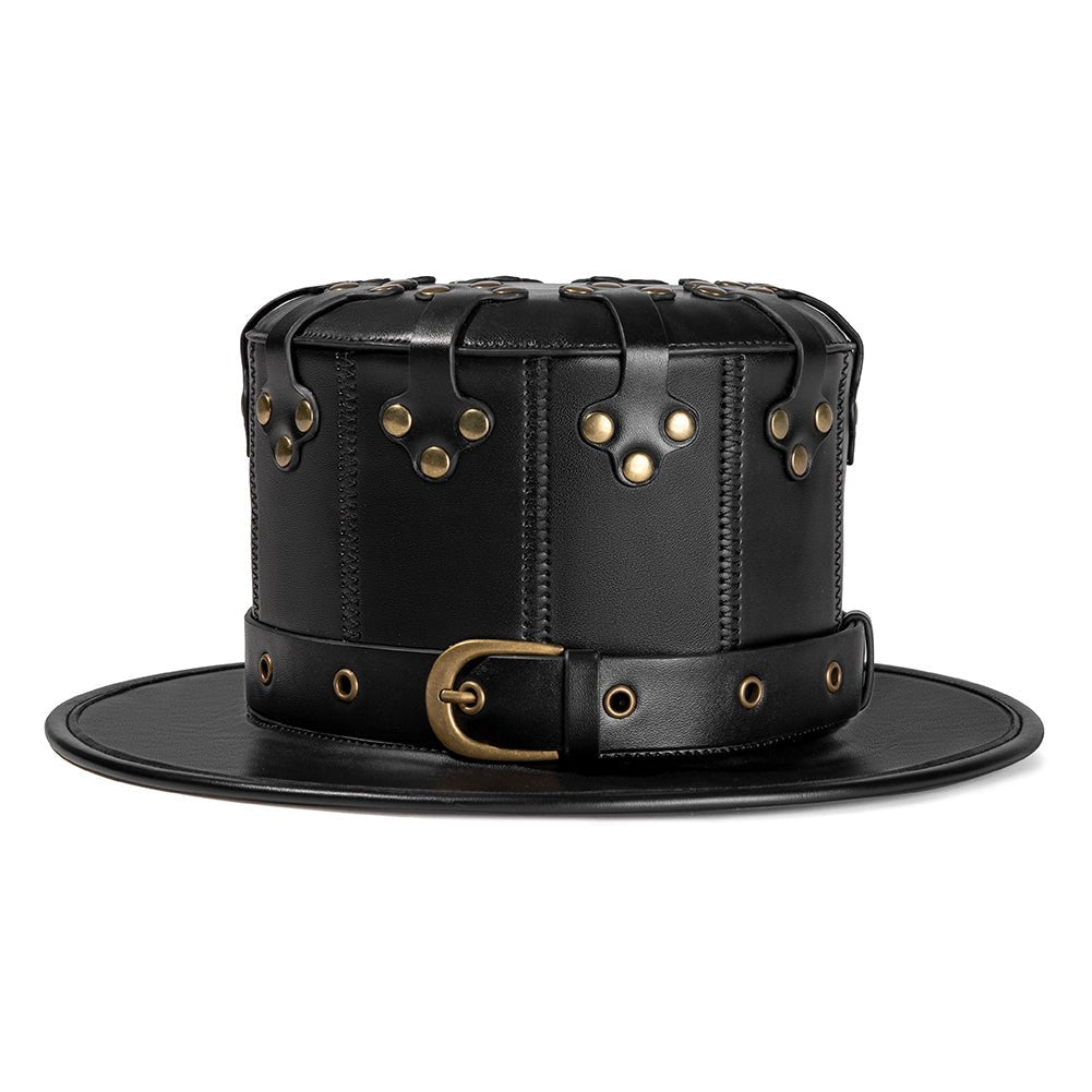 Novella Wood - The Nevermore Steampunk Hat for women – Unique Steampunk Fashion by Nevermore Lifestyle & Tech | Black