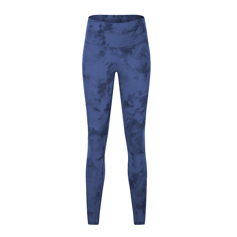 Nude High-Waist Hip-Lifting Camouflage Leggings by The Nevermore