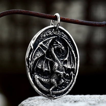 Occult Oracle - The Nevermore Stainless Steel Pendant