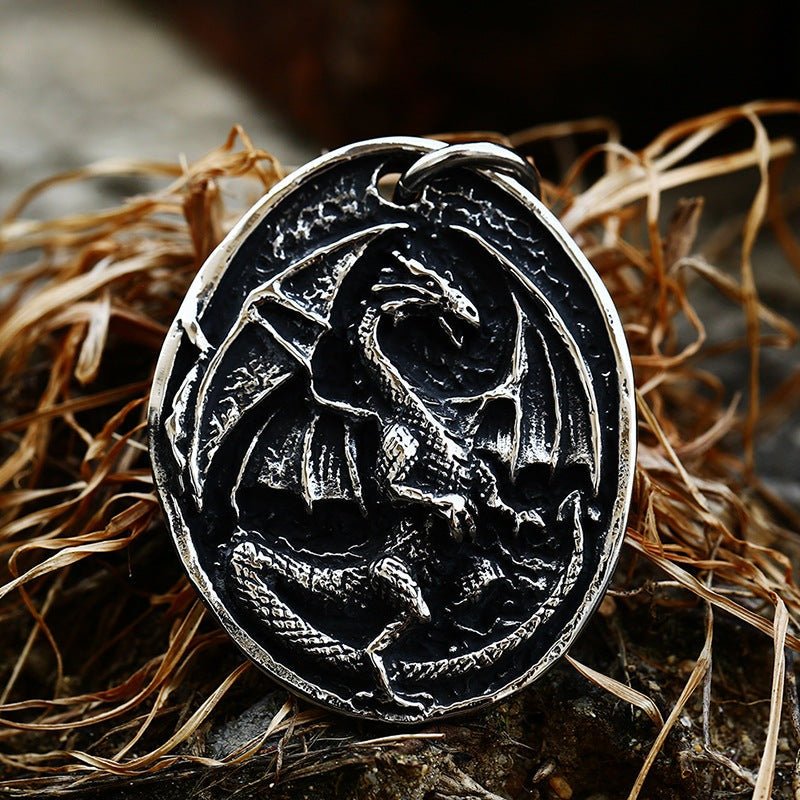 Occult Oracle - The Nevermore Stainless Steel Pendant