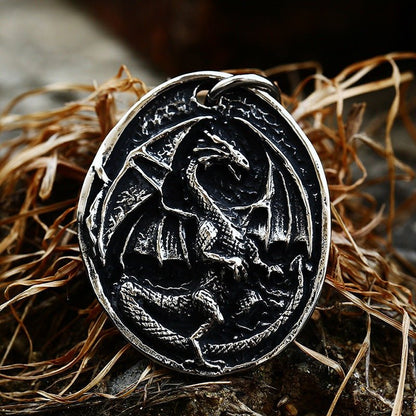 Occult Oracle - The Nevermore Stainless Steel Pendant