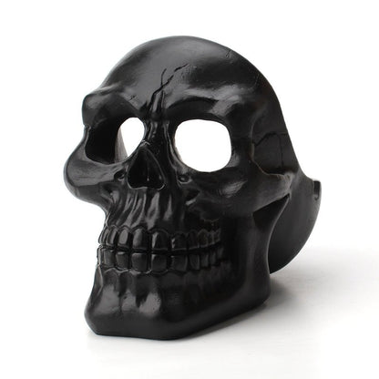 Octavius - The Nevermore Gothic Home Decore skull ashtray – Unique Gothic Home Decor by Nevermore Lifestyle & Tech | Black