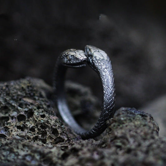 Omen of Great Power - The Nevermore Gothic Ring – Unique Gothic Jewelry by Nevermore Lifestyle & Tech | Bronze