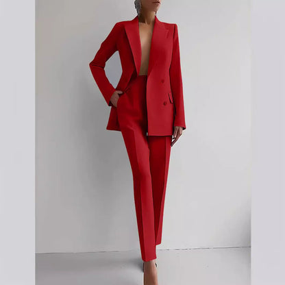 Opal Haven – Women’s Casual Business Pants Suit by The Nevermore – Unique Suits by Nevermore Lifestyle & Tech | L Black