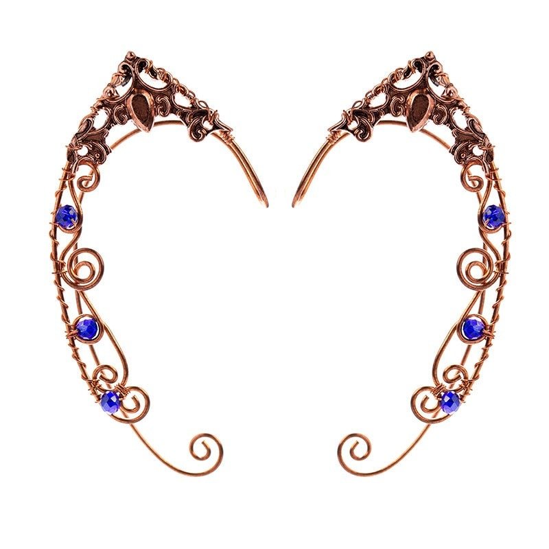 Ophelia - The Nevermore Ear Cuff Fairy Earrings For Women`s – Unique Earrings by Nevermore Lifestyle & Tech |