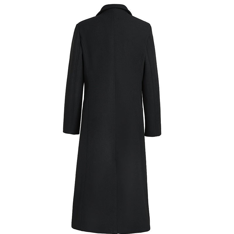 Orion Viper - The Nevermore Long Trench Woolen Coat for Men – Unique Men's Fashion by Nevermore Lifestyle & Tech | 2XL Black