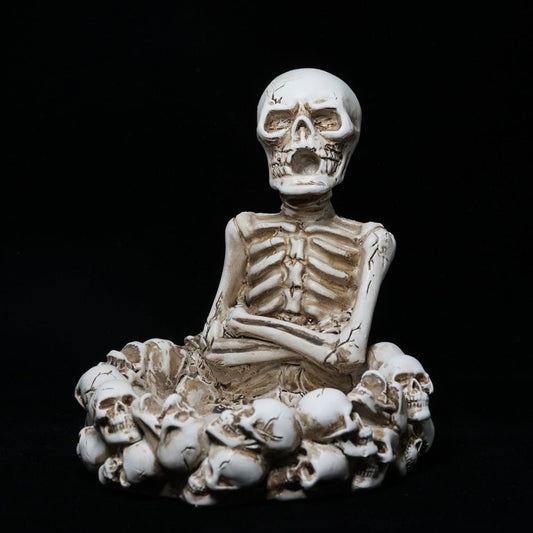 Ozzy Desolation - The Nevermore Gothic Home Decor Resin Ashtray Ornament Skeleton – Unique Gothic Home Decor by Nevermore Lifestyle & Tech | Ashtray