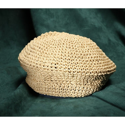 Pastel Paradise - Unisex Papyrus Weave Hat by The Nevermore – Unique Hats by Nevermore Lifestyle & Tech | Beige