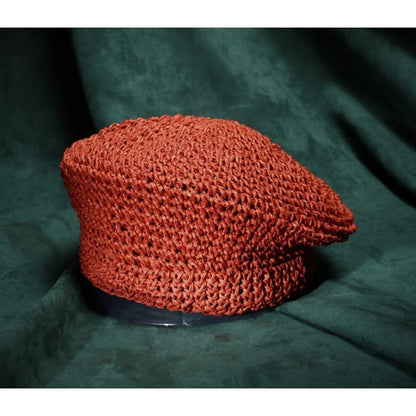 Pastel Paradise - Unisex Papyrus Weave Hat by The Nevermore – Unique Hats by Nevermore Lifestyle & Tech | Orange