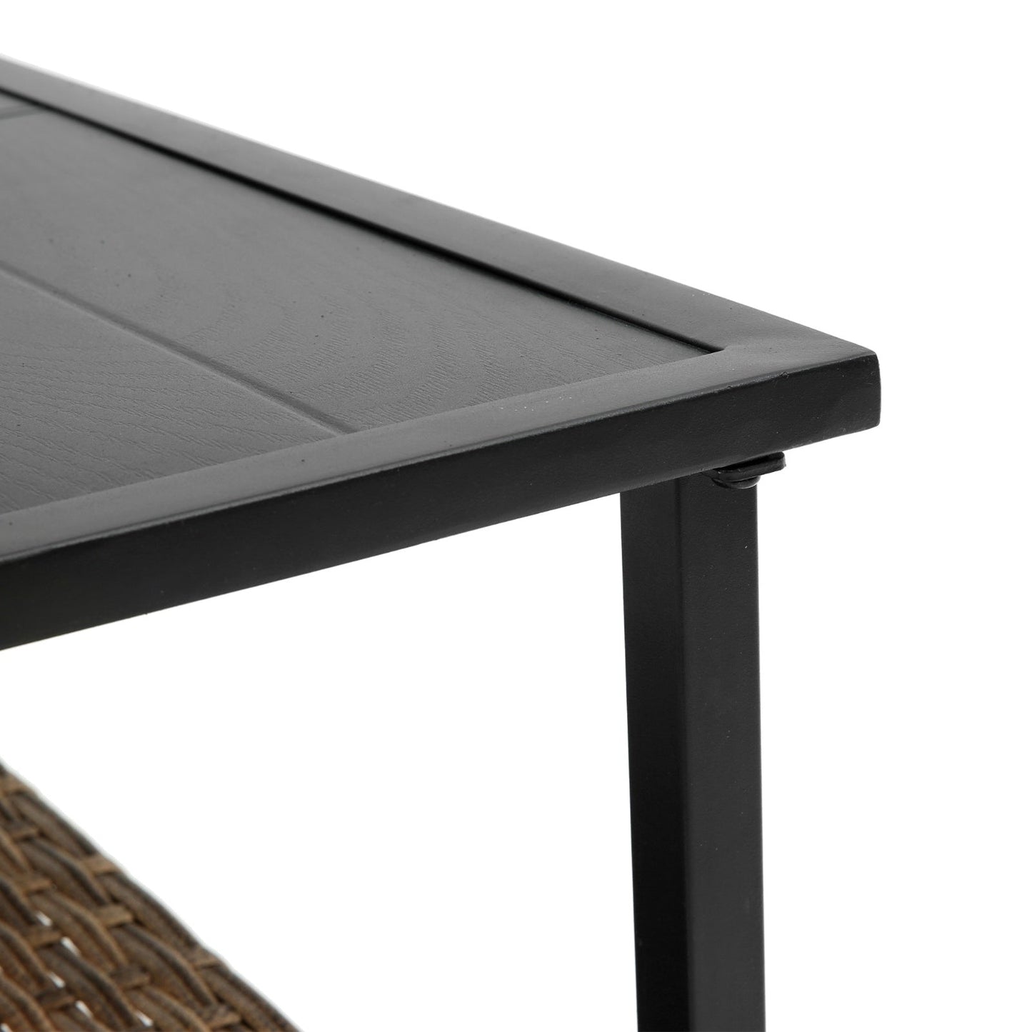 PatioLounge - 4Pc Blue Rattan Sofa Set by The Nevermore