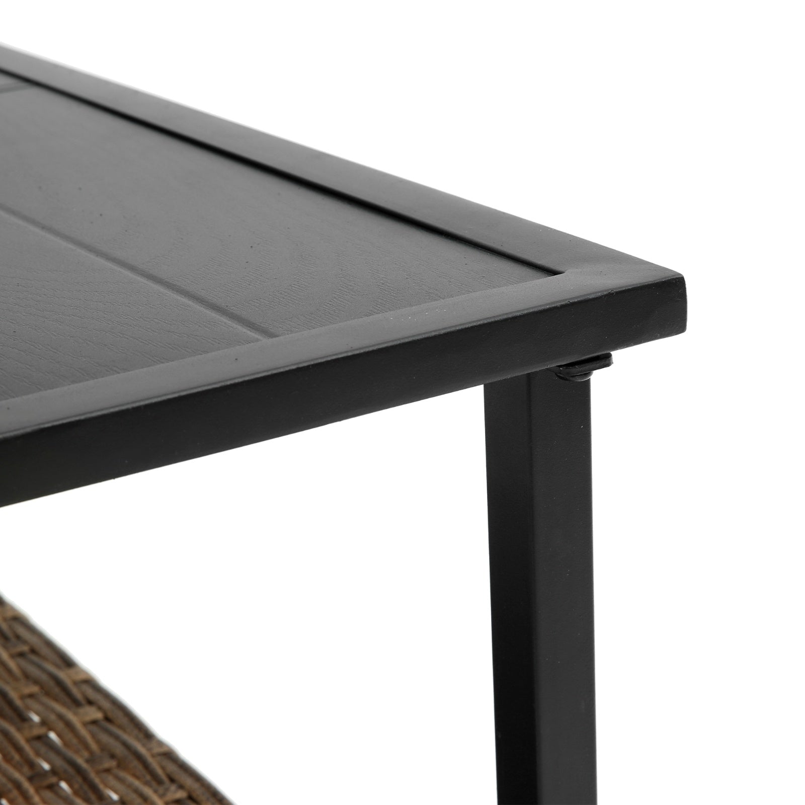 PatioLounge - 4Pc Blue Rattan Sofa Set by The Nevermore