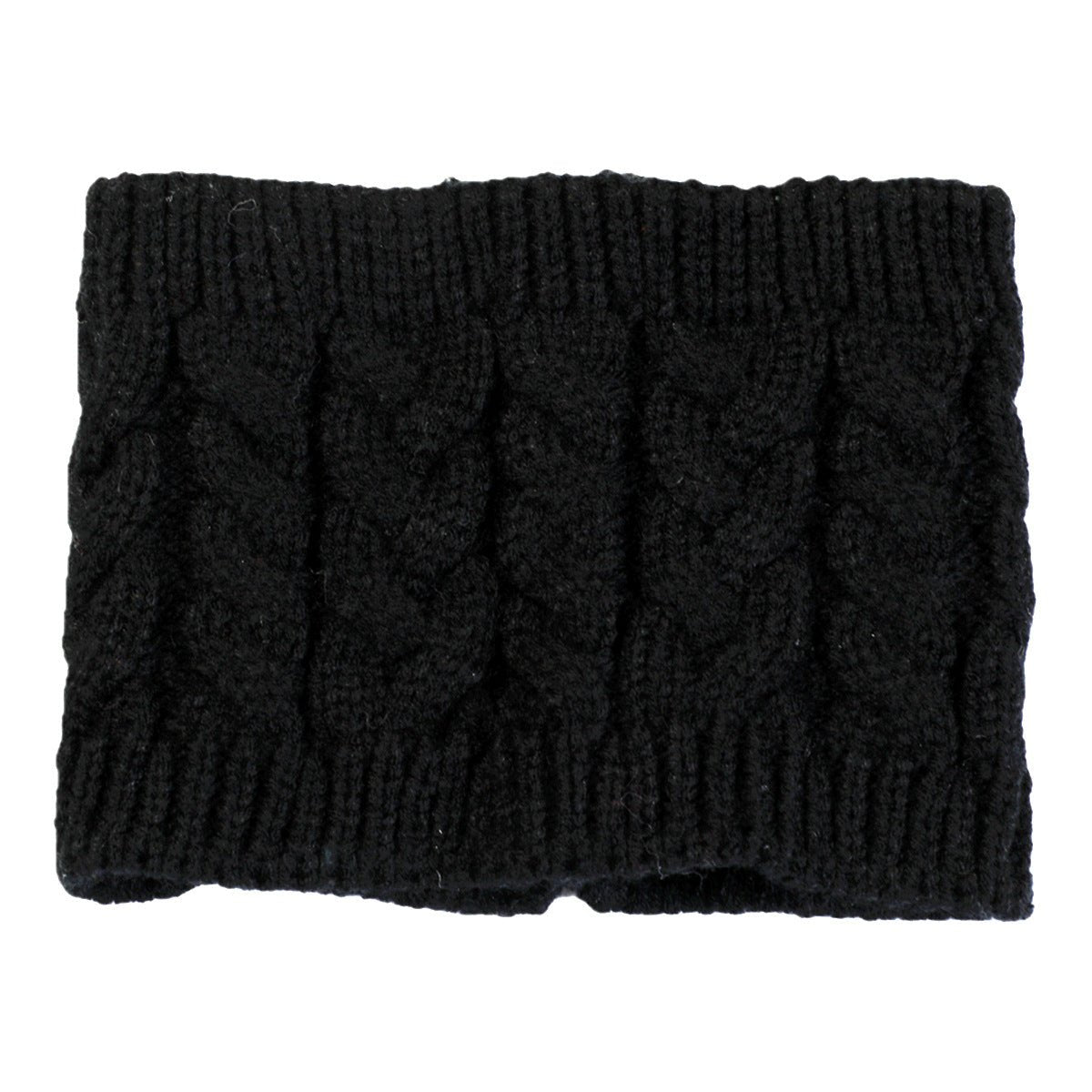 Peaceful Valley - Wool Bandana by The Nevermore – Unique Boho Fashion by Nevermore Lifestyle & Tech | Black