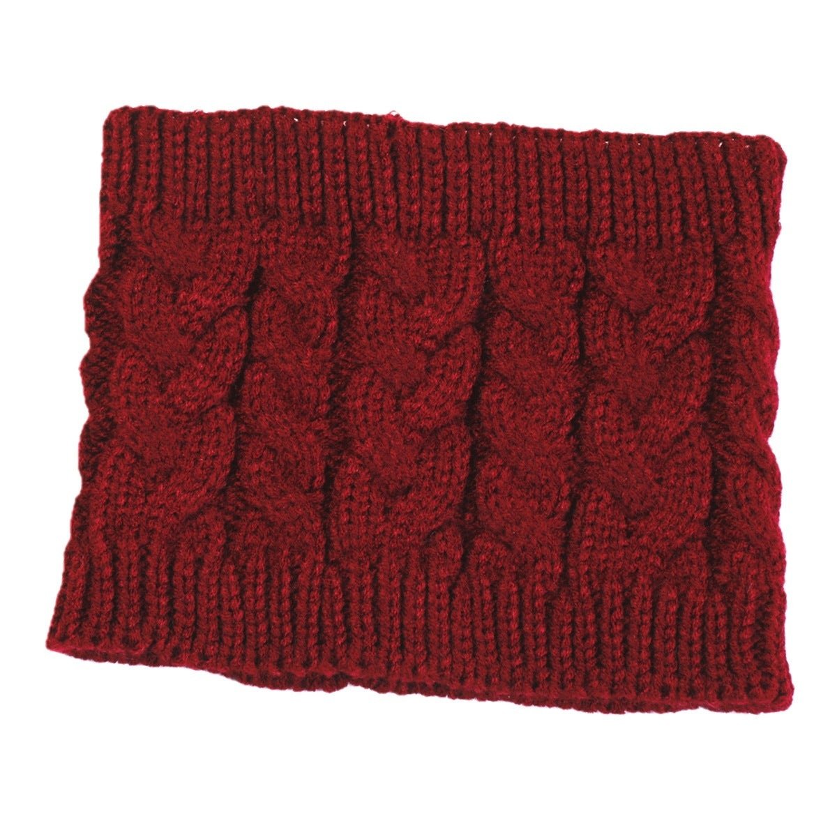 Peaceful Valley - Wool Bandana by The Nevermore – Unique Boho Fashion by Nevermore Lifestyle & Tech | Red