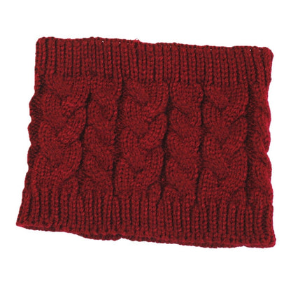 Peaceful Valley - Wool Bandana by The Nevermore – Unique Boho Fashion by Nevermore Lifestyle & Tech | Red