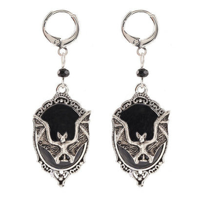 Persephone Etoile - The Nevermore Gothic Bat Earrings for Women – Unique Gothic Jewelry by Nevermore Lifestyle & Tech | Black