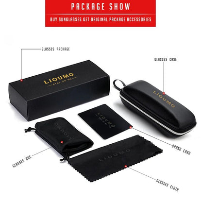 PilotVision - Photochromic Polarized Shades by The Nevermore – Unique Sunglasses by Nevermore Lifestyle & Tech | Original Silver Frame - Gray