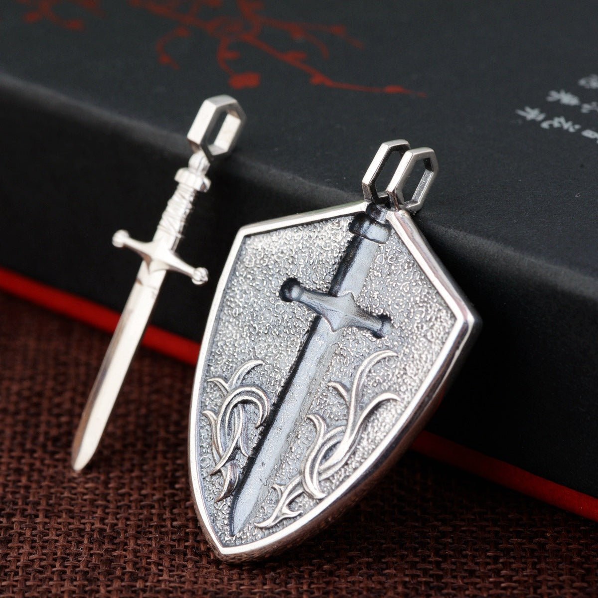 Power In Safety - Gothic Sword Pendant by The Nevermore – Unique Gothic Jewelry by Nevermore Lifestyle & Tech | Silver