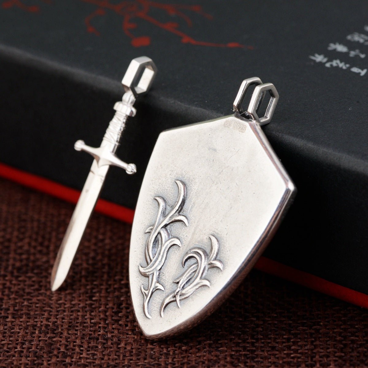 Power In Safety - Gothic Sword Pendant by The Nevermore – Unique Gothic Jewelry by Nevermore Lifestyle & Tech | Silver