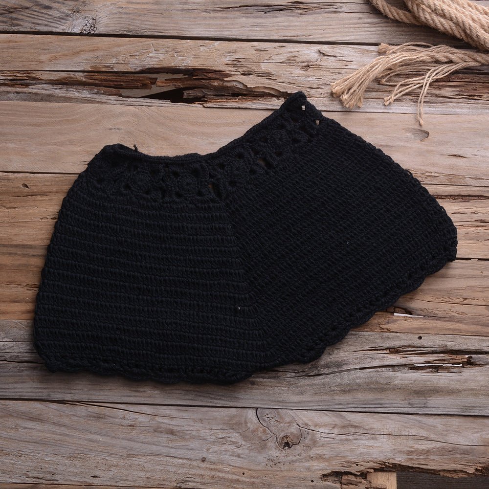 PrairieWhisper - Fringed Boho Swimsuit by The Nevermore – Unique Boho Swimwear by Nevermore Lifestyle & Tech | L 5921 black