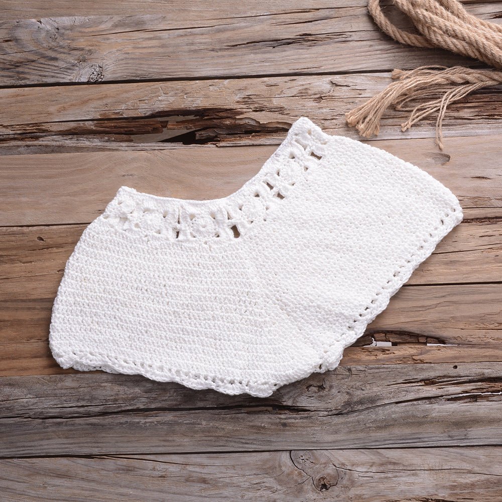 PrairieWhisper - Fringed Boho Swimsuit by The Nevermore – Unique Boho Swimwear by Nevermore Lifestyle & Tech | L 5921 white