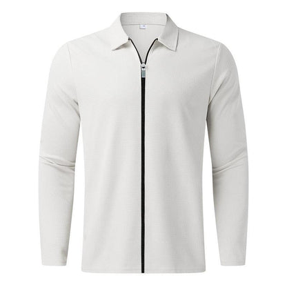 Qiana Delgado - The Nevermore Men's Sports Blouse – Unique Men's Fashion by Nevermore Lifestyle & Tech | L White