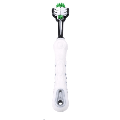 RainbowSmile Pet Plush Toothbrush: Dental Care and Tartar Cleaning Brush - The Nevermore Pet Health Products – Unique Pet Care by Nevermore Lifestyle & Tech | White
