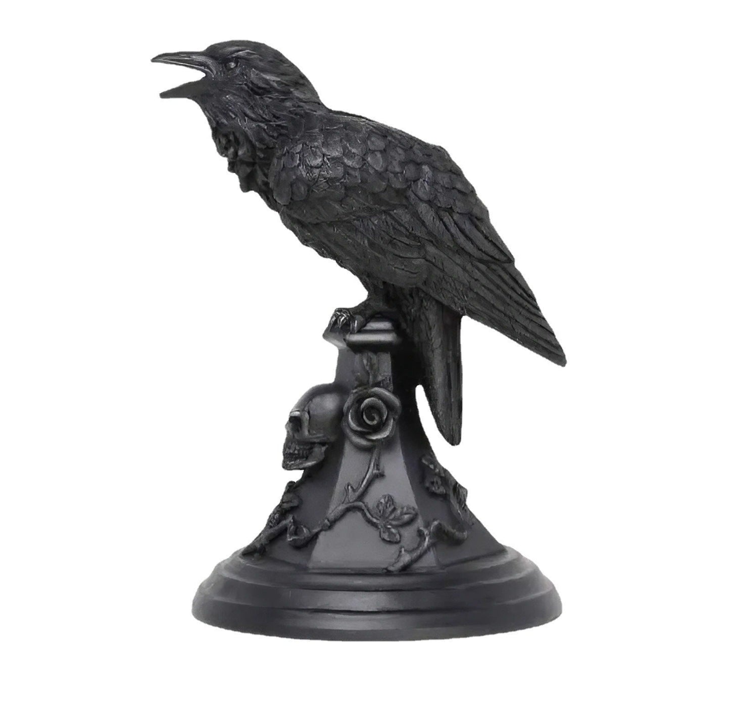Raven - The Nevermore Gothic Candle Holder Ornament – Unique Home Decor by Nevermore Lifestyle & Tech | Crow