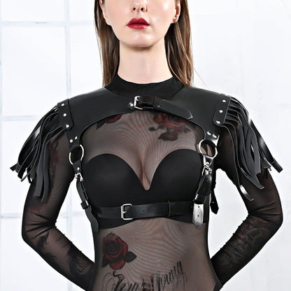 Raven - The Nevermore Gothic Sexy Shoulder Guard Strap – Unique Gothic Fashion by Nevermore Lifestyle & Tech | LB248