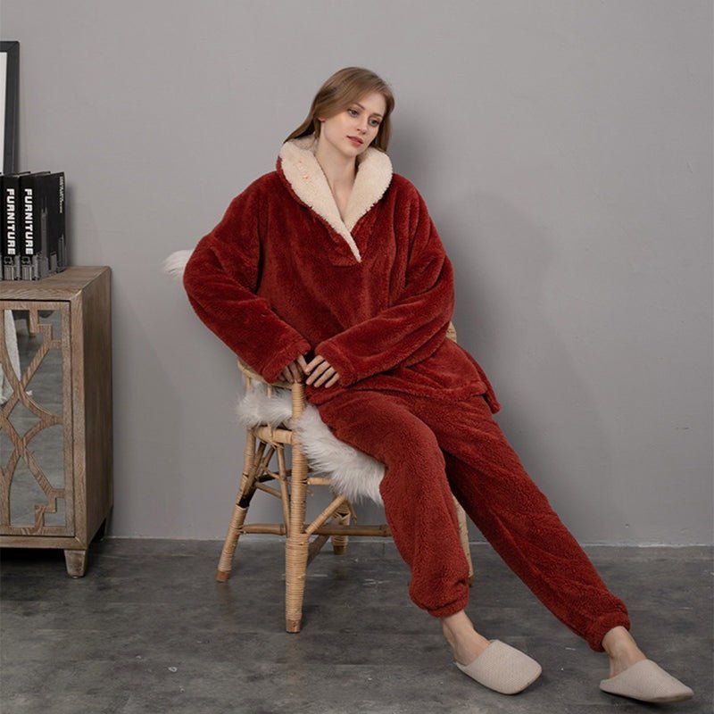 RelaxedWear Chic - The Nevermore Pajama Set for Women – Unique Women`s Pajamas by Nevermore Lifestyle & Tech | 2XL Gray