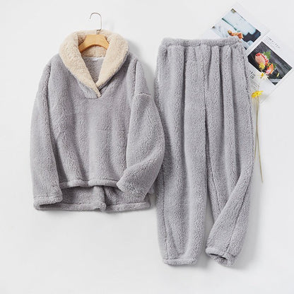 RelaxedWear Chic - The Nevermore Pajama Set for Women – Unique Women`s Pajamas by Nevermore Lifestyle & Tech | 2XL Gray