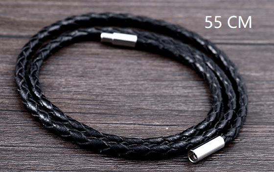 Retro Skull Pendant - Titanium Steel Design by The Nevermore – Unique Gothic Pendants by Nevermore Lifestyle & Tech | 4mm rope 55cm