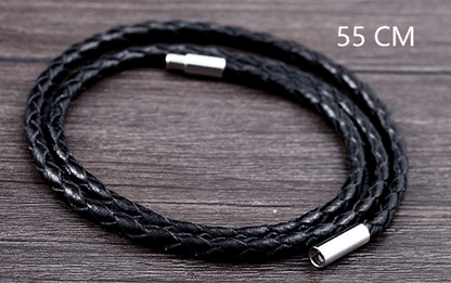 Retro Skull Pendant - Titanium Steel Design by The Nevermore – Unique Gothic Pendants by Nevermore Lifestyle & Tech | 4mm rope 55cm