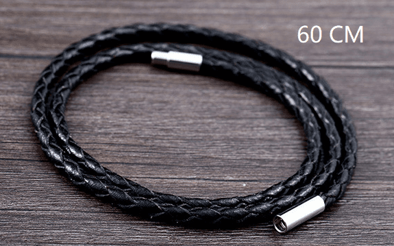 Retro Skull Pendant - Titanium Steel Design by The Nevermore – Unique Gothic Pendants by Nevermore Lifestyle & Tech | 4mm rope 60cm