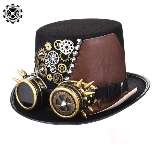 Reuben Dare - The Nevermore Steampunk Hat Goggles – Unique by Nevermore Lifestyle & Tech | M