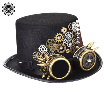 Reuben Dare - The Nevermore Steampunk Hat Goggles – Unique by Nevermore Lifestyle & Tech | S