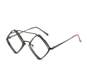 Rhombus Double Beam - The Nevermore Steampunk Sunglasses – Unique Steampunk Sunglasses & Goggles by Nevermore Lifestyle & Tech | Black Anti Blue Light