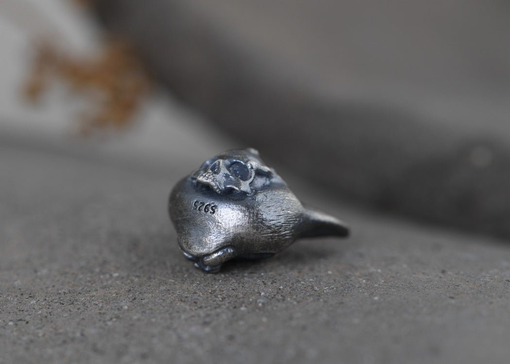 Risky cat - The Nevermore Gothic Pendant 925 Sterling Silver – Unique Gothic Jewelry by Nevermore Lifestyle & Tech | 925 Silver Pendant Without Chain